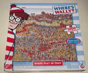Multiple Jigsaws Wacky World, Wasgij, Thats Life, Wheres Wally