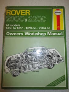Rover 2000 & 2200 Owners Workshop Manual Haynes 034