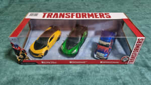 Transformers collection cars set