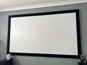 Quick sale. Near new 100” Westinghouse projector screen for sale.