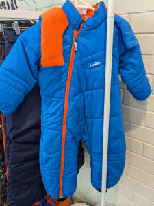 Kids snow ski suit size 2 years
