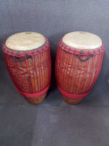 African Conga drums