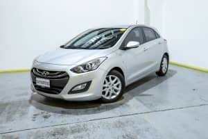2015 Hyundai i30 GD3 Series II MY16 Active Silver 6 Speed Sports Automatic Hatchback