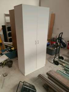 White cupboard