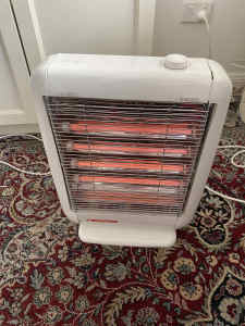 Hotpoint fan assisted radiant heater