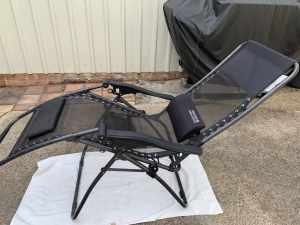 Camping recliner chair