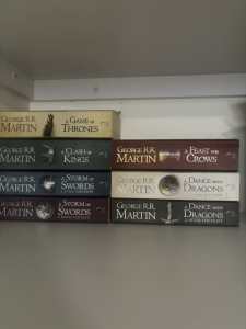 Game of thrones book collection set