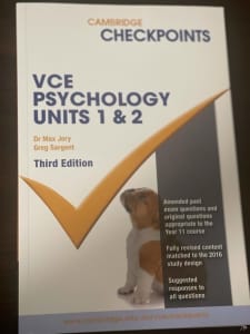 Cambridge checkpoints VCE Psychology units 1 & 2