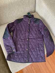 Brand new LAUREN by Ralph Lauren quilted puffer Jacket Blazer S AU10