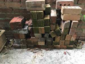 Bricks and paving stones