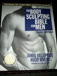 THE BODY SCULPTING BIBLE FOR MEN 3RD EDITION BY JAMES RIVERA (CHEAP)