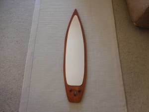 Small Timber Surfboard Mirror