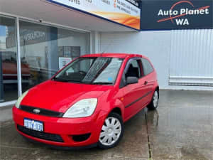 2004 Ford Fiesta WP LX Red 4 Speed Automatic Hatchback