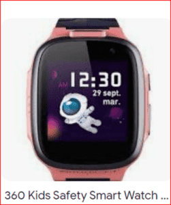 360 Kids Smart Watch E2 (4G/LTE Wi-Fi, IPX8 Waterproof, Dual Cameras)