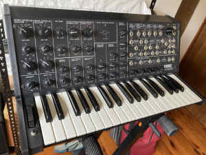 Korg MS20 analogue keyboard synth