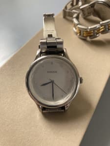 Fossil Laney 3 Handed Stainless Steel Watch