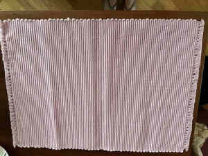 Woven Placemats and Matching Napkins x 4 - New