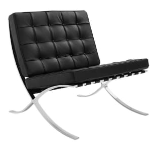 Barcelona Chair - Black Leather
