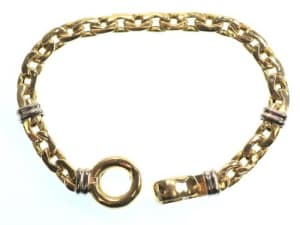 18ct Yellow Gold Bracelet - 21cm 14.96G 016700144939