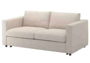 Soft and stylish 2 seat sofa bed