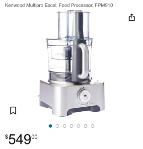 Kenwood Multipro Excel Food Processor with Dicing Set Add-On