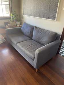 Sofa, comfy two seater, free.