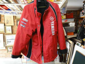 Yamaha team racing jacket size extra small