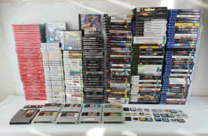 Rare Collectors Video Games Nintendo, PS1, 3DS, XBOX, PS4