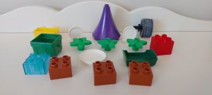 Lego Duplo pieces. 2 for $1