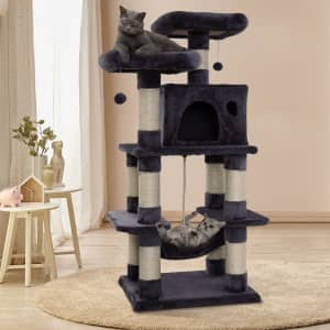 Cat Tree Trees Scratching Post Scratcher Tower Condo House Furniture