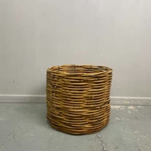 Vintage Cane Basket no.8