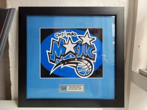 40.5cm Old School******2010 NBA Basketball Orlando Magic Logo Custom F