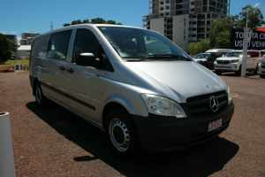 2013 Mercedes-Benz Vito 639 MY13 116CDI LWB Platinum Silver 5 Speed Automatic Van