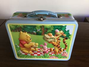 Collectable retro lunch box / carry tin
