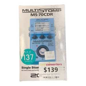 Zoom Ms-70Cdr Guitar Pedal