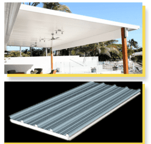 Insulated patio kit 8x4m