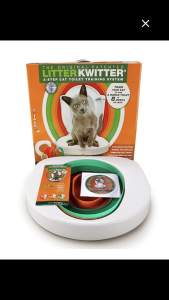 Litter Kwitter Cat Toilet Training System Train Cat Kitten Use Toilet