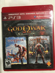 GOD OF WAR COLLECTION PS3 COMPLETE - GOD OF WAR 1 & 2 PLAYSTATION 3