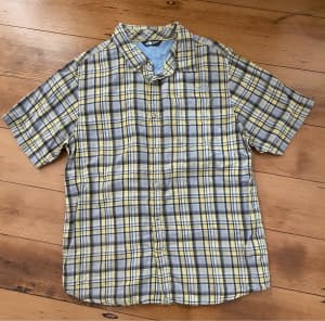 North Face chequered shirt 