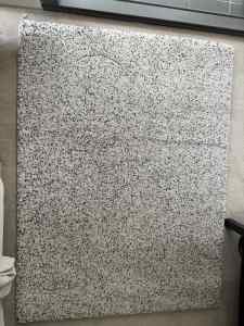 FOR SALE - BLACK AND WHITE DOTTED RUG