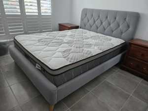 Quality Queen size bed and mattress