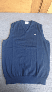 Authentic Lacoste Wool Jersy Vest