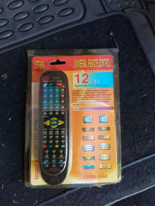 Universal remote control 12 in one
