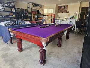 9ft x 4ft 6 Refurbished Pool table for sale 