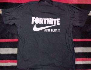 Fortnite Just Play It tee size XL REDUCED TO $6
