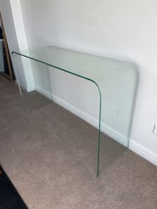 Glass Hall Table