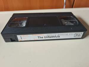 The Unfaithfuls Ex-rental Ashfield Library VHS