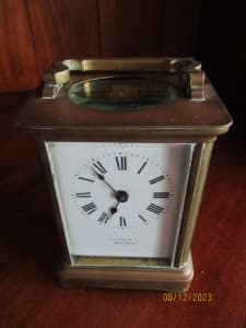 vintage carrage clock