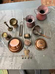 Various Copper & Brass items