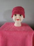 Girls hand knitted beanie 